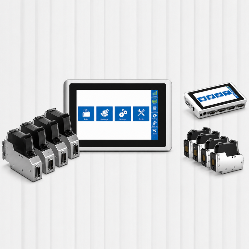 BI-04 Four Head Inkjet Printer